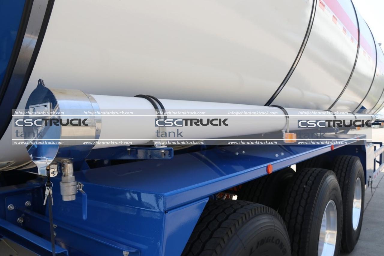 42 CBM Stainless Steel Liquid Semi-trailer — Your Guarantee for Safe Transport (4)