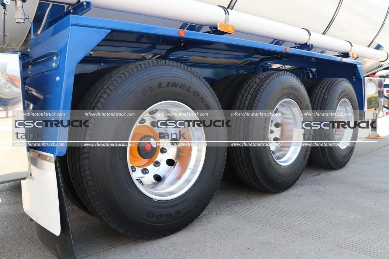 42 CBM Stainless Steel Liquid Semi-trailer — Your Guarantee for Safe Transport (9)