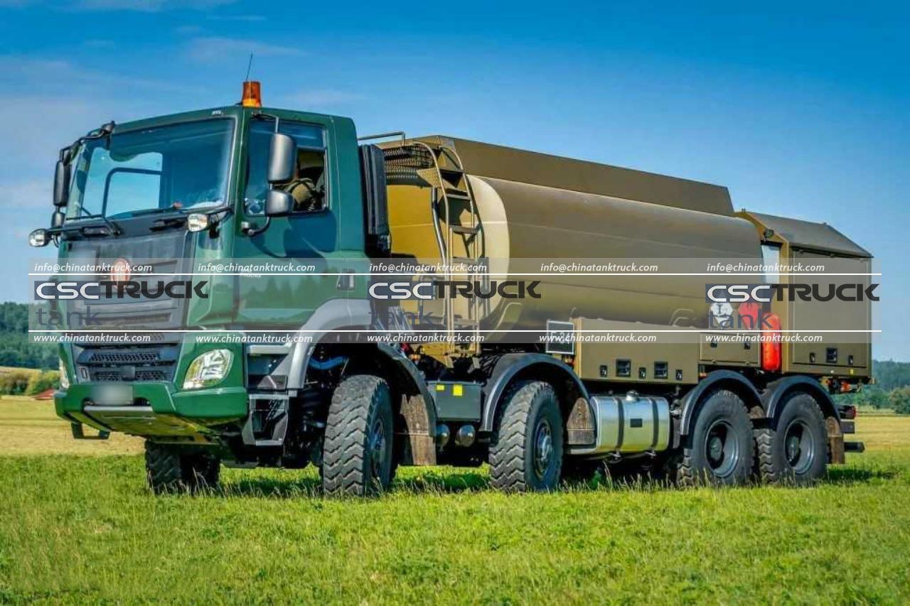 8x8 Ultra-powerful Off-road 15000L TATRA Phoenix Military Fuel Tanker Lorry Overview (10)