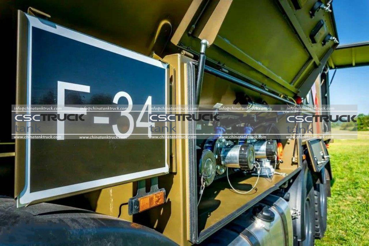 8x8 Ultra-powerful Off-road 15000L TATRA Phoenix Military Fuel Tanker Lorry Overview (16)