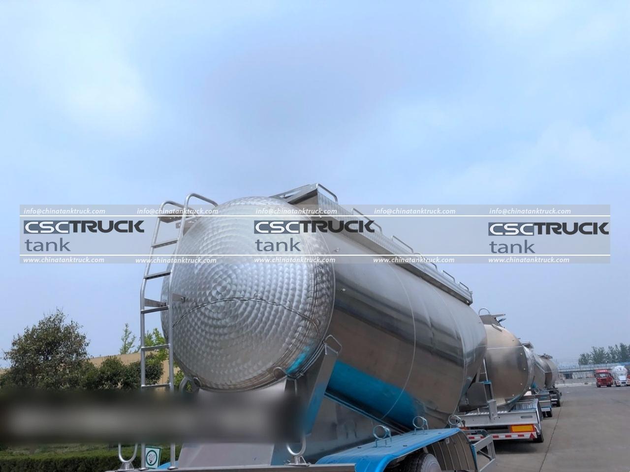 Aluminum Dry Bulk Semi Tanker Trailer, the Era of Lightweight! (9)