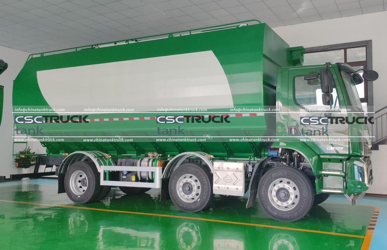 Chenglong M3 6x2 Dry Bulk Tanker Truck — A Giant with an Agile Body (4)