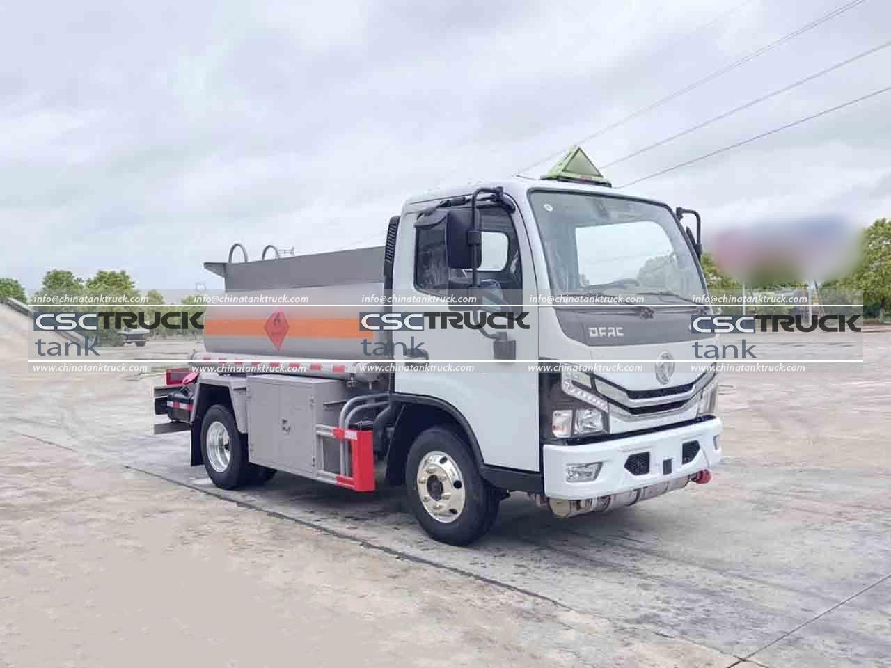 EURO VI Dongfeng Dolica 3CBM Mobile Refueling Truck​ (2)