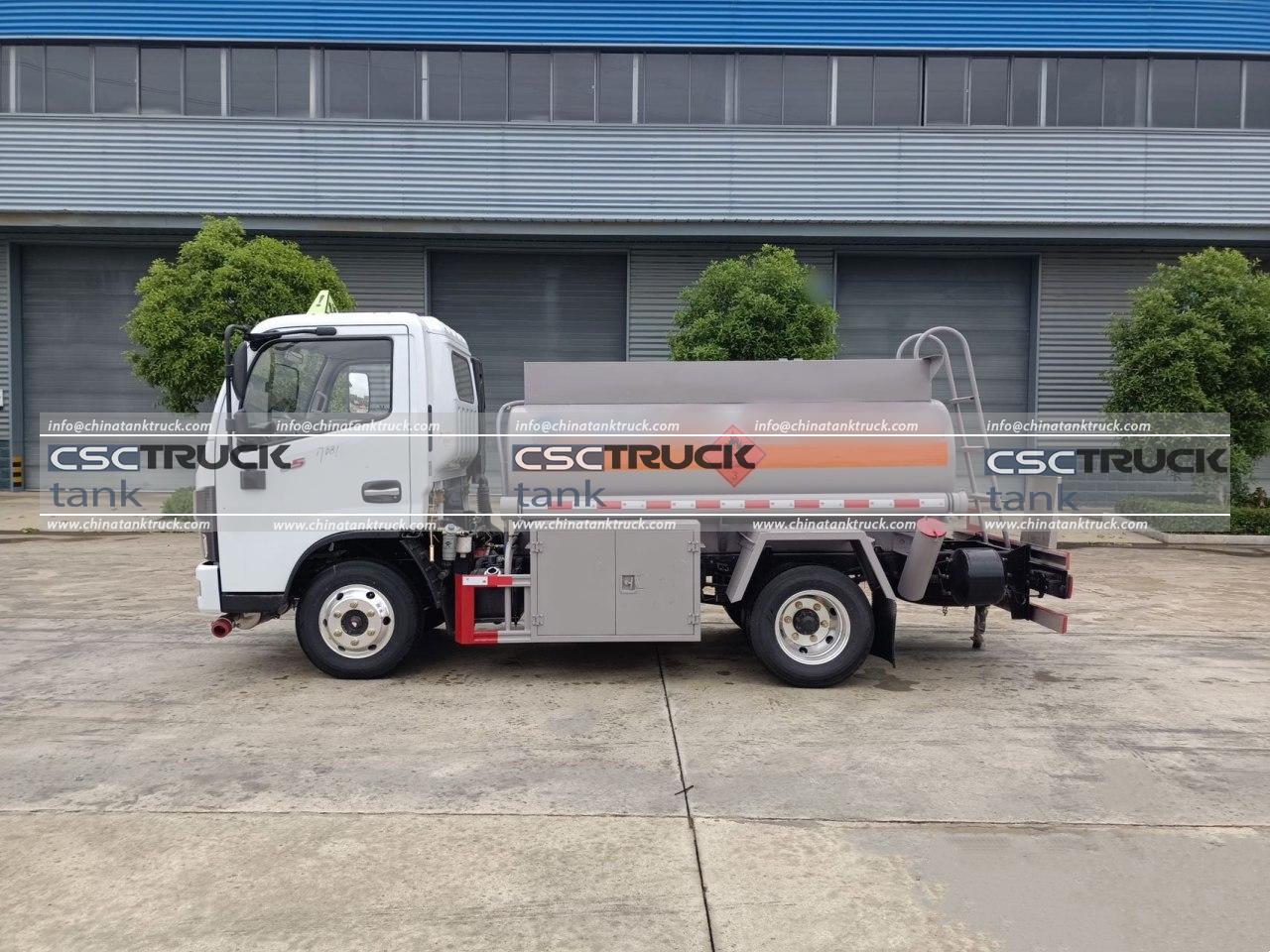 EURO VI Dongfeng Dolica 3CBM Mobile Refueling Truck​ (4)