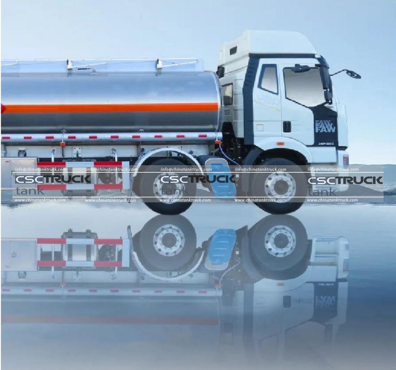 FAW J6P 8x4 Fuel Tanker Truck​ — Fully Armed to the Core! (4)