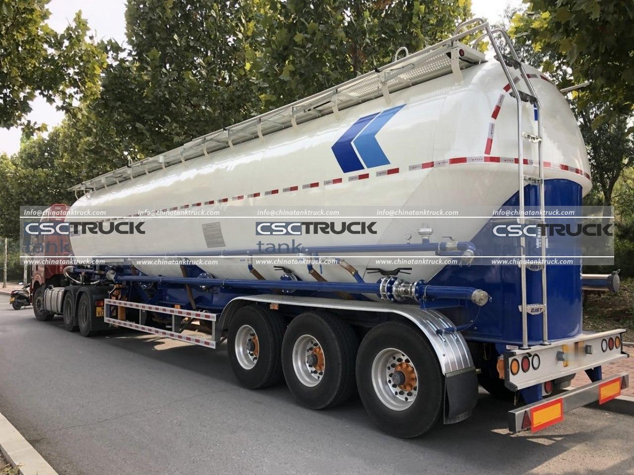 FAW J6P Dry Bulk Tank Trailer, Lightweight Transportation (13)