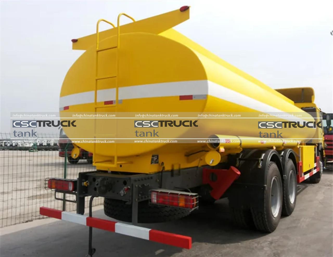 HOWO 18000 Liters Mobile Fuel Truck (2)