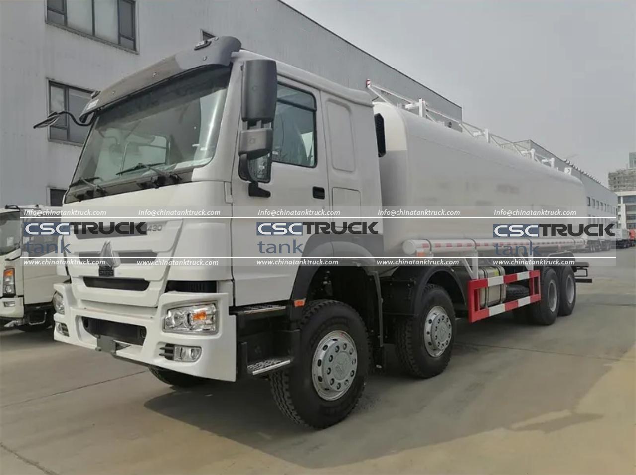 HOWO 35000 Liters Water Tanker Truck (4)