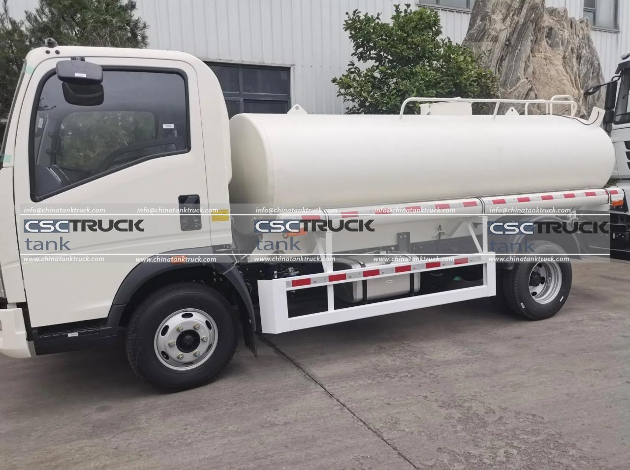 HOWO 5000 Liters Mobile Fuel Truck (2)