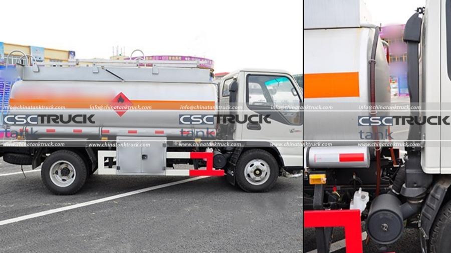 JAC Shuailing 4x2 Fuel Tanker Truck Review – Chassis (10)