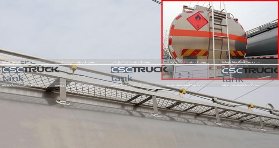 SHACMAN Wing 6 Small 3-Axle EURO VI Aluminum Oil Tanker Lorry—Lighter and More Fuel-efficient! (4)
