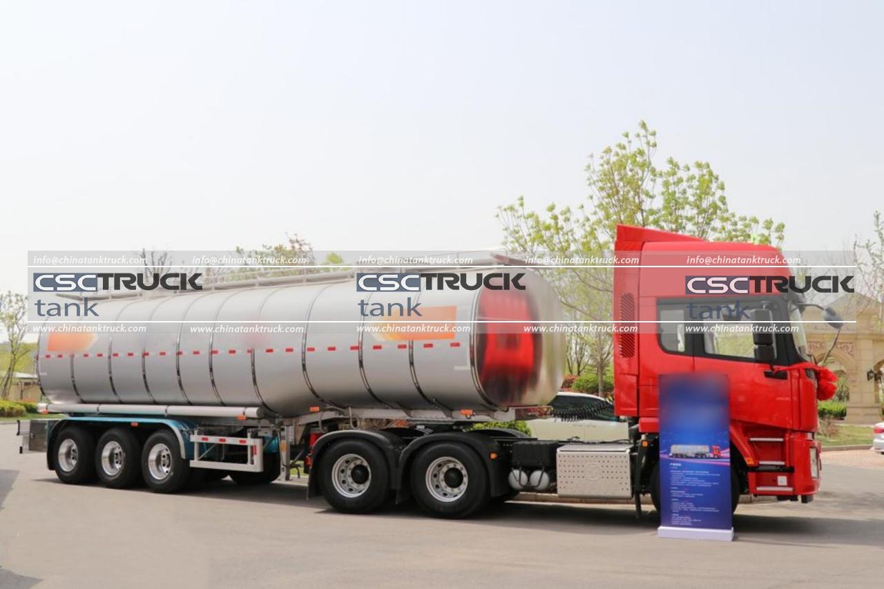 Shacman Delong X5000 6×4 Stainless Steel Fuel Tanker Truck, an Integrated Liquid Tanker!