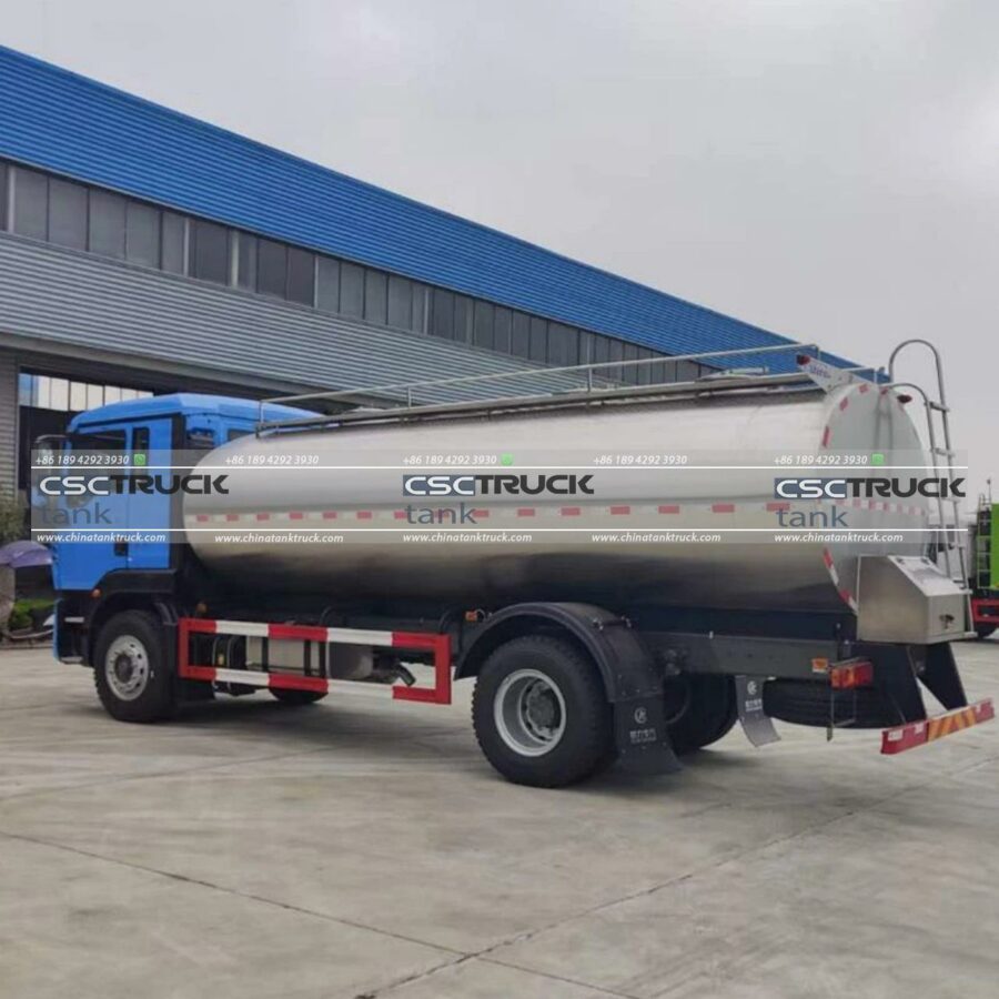 10 CBM 10 Ton Payload Milk Tank Truck (5)