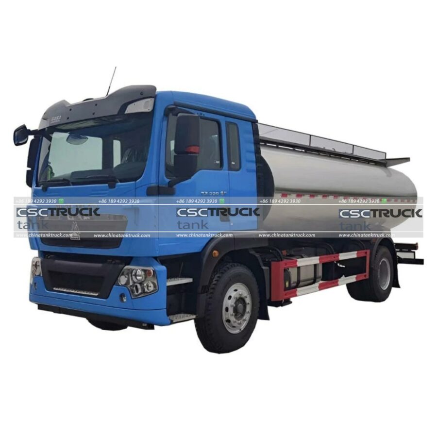 10 CBM 10 Ton Payload Milk Tank Truck