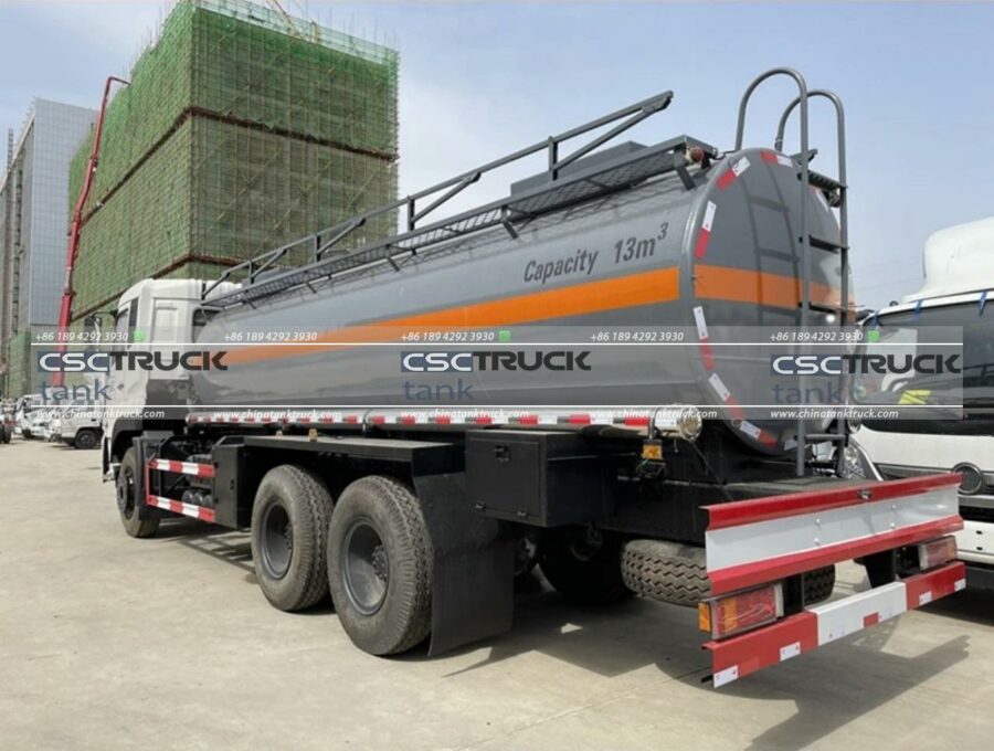 10 Wheelers 13 CBM Chemical Tank Truck (5)