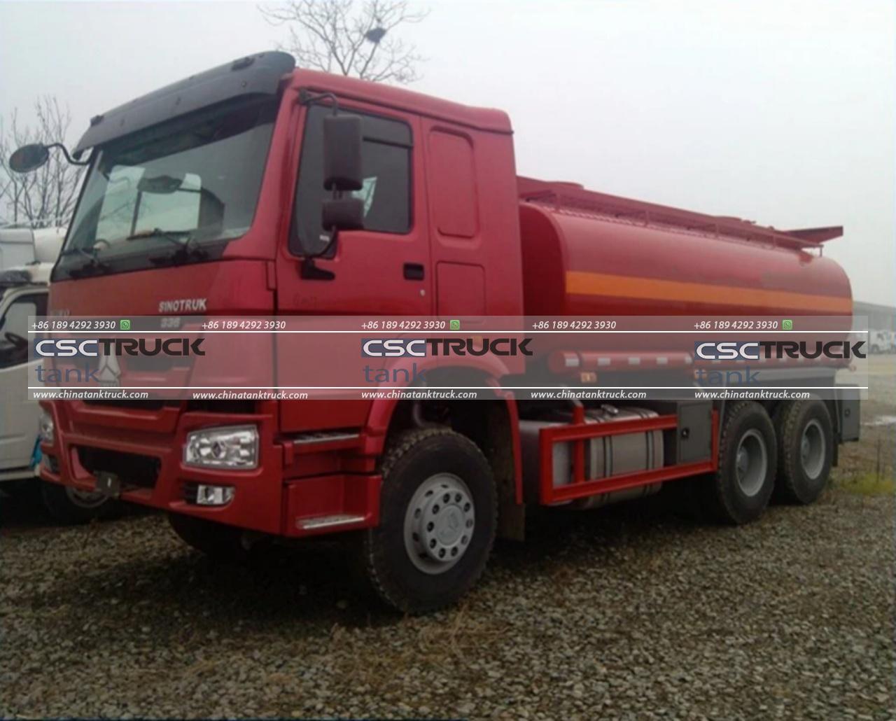 10 Wheelers 20 CBM Chemical Tank Truck