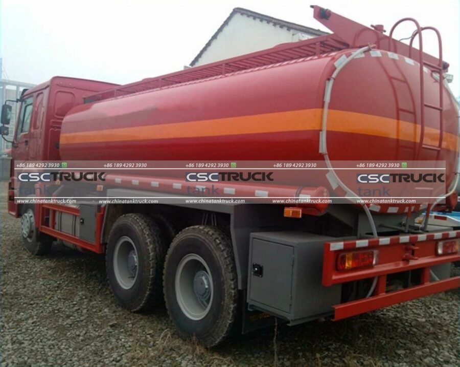 10 Wheelers 20 CBM Chemical Tank Truck (6)