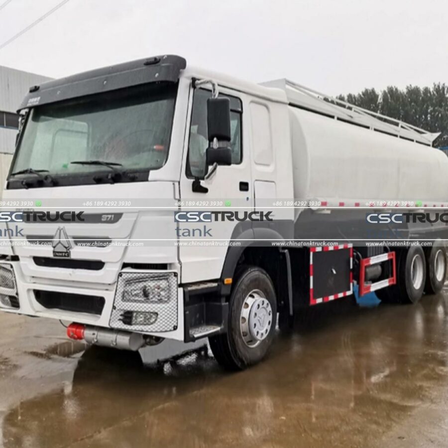 10 Wheelers 20 CBM Corrosive Tank Truck