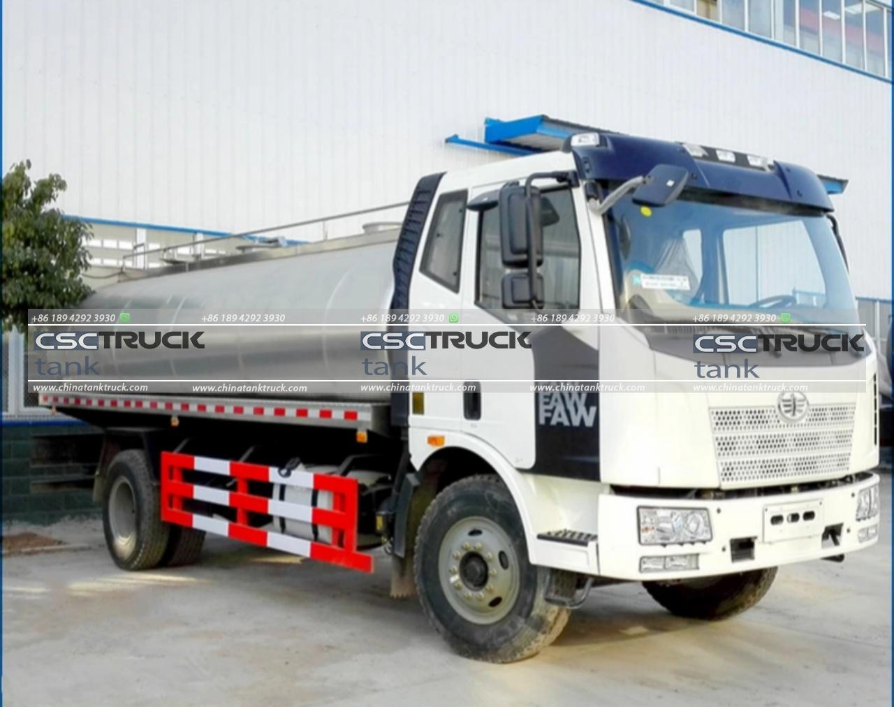 12 CBM Stainless Steel Milk Tank Truck (2)