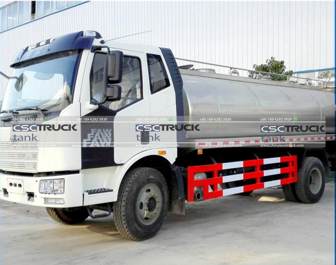 12 CBM Stainless Steel Milk Tank Truck (3)