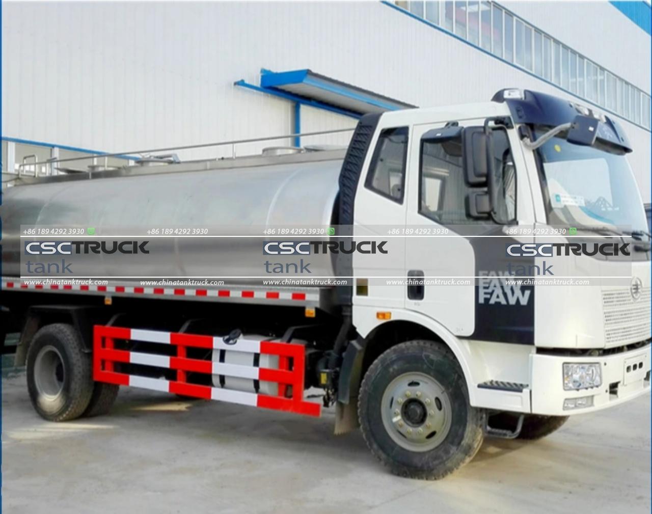 12 CBM Stainless Steel Milk Tank Truck (6)