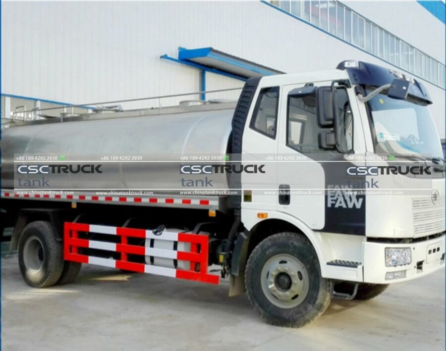 12 CBM Stainless Steel Milk Tank Truck (5)