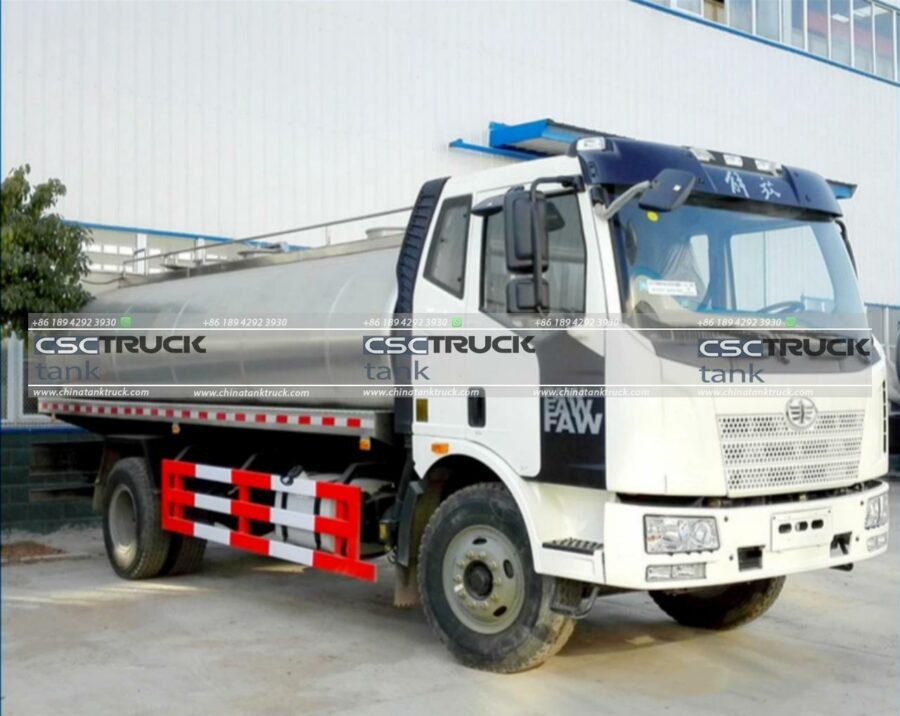 12 CBM Stainless Steel Milk Tank Truck (6)