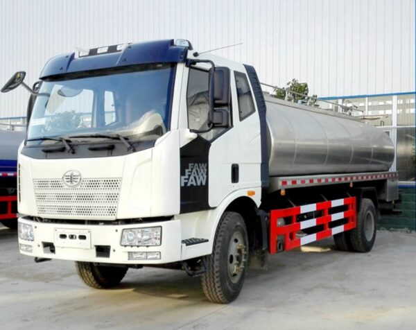 12 CBM Stainless Steel Milk Tank Truck