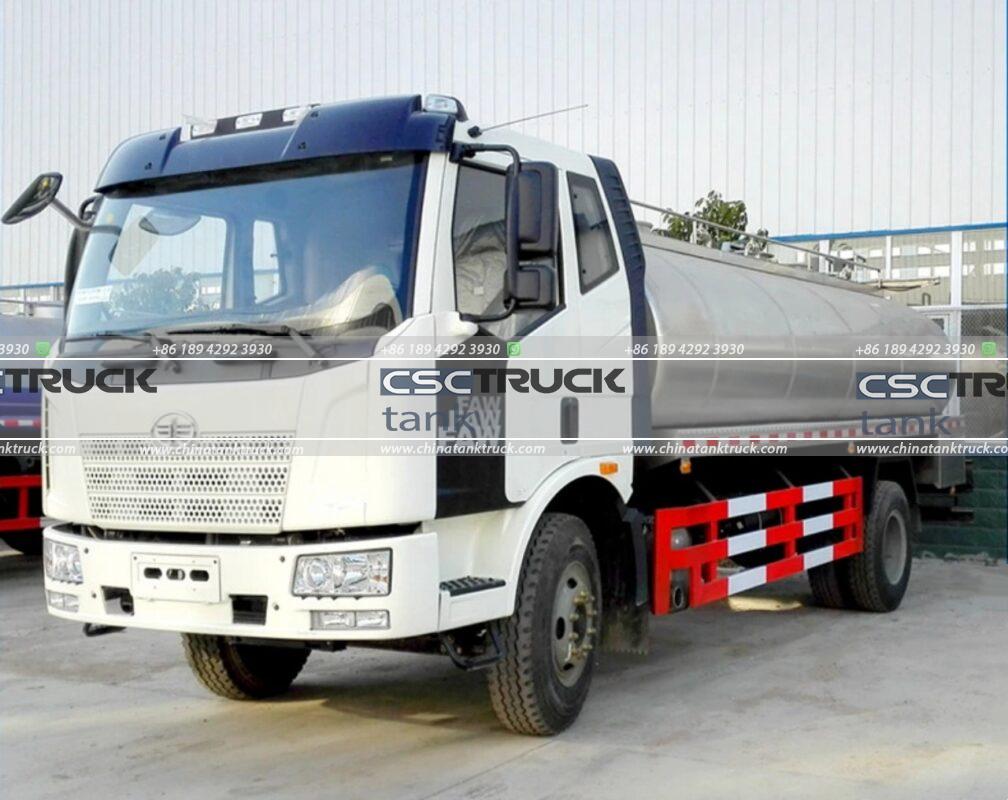 12 CBM Stainless Steel Milk Tank Truck