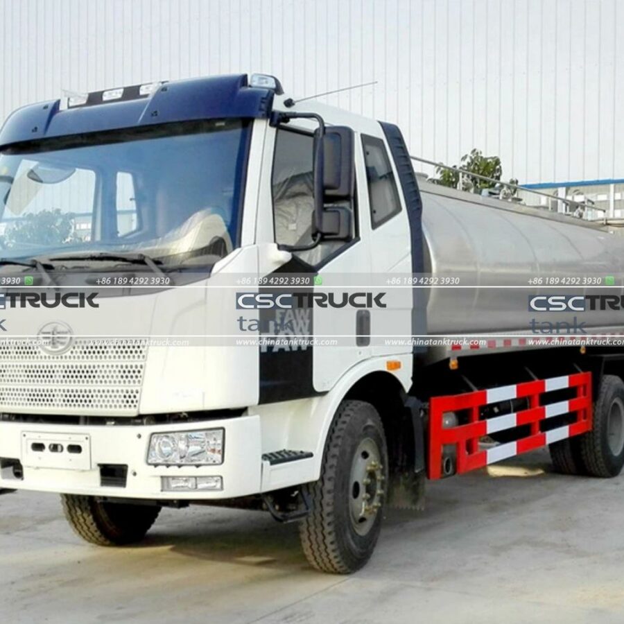 12 CBM Stainless Steel Milk Tank Truck