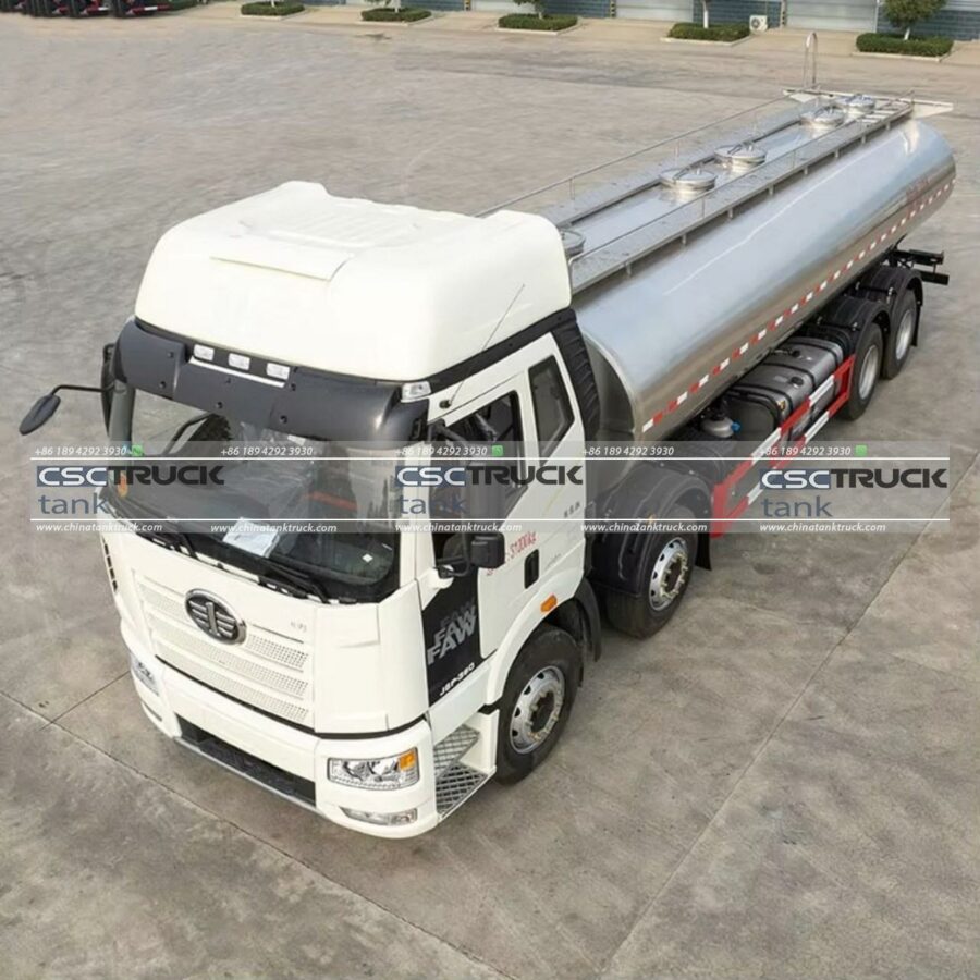 12 Wheelers 18000 Liters Milk Tanker Truck