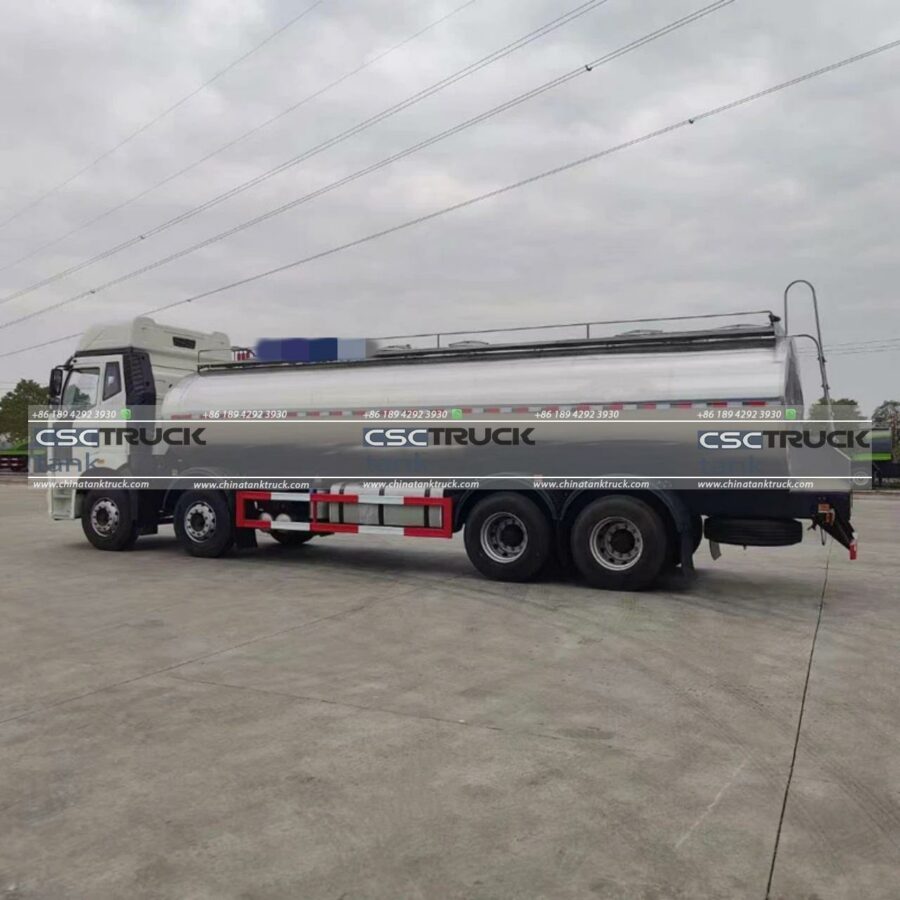 12 Wheelers 25000 Liters Milk Tank Truck (5)