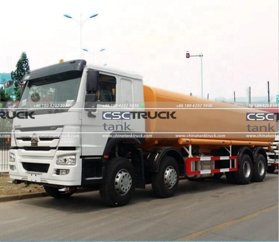 12 Wheelers 25000 Liters Water Tank Truck