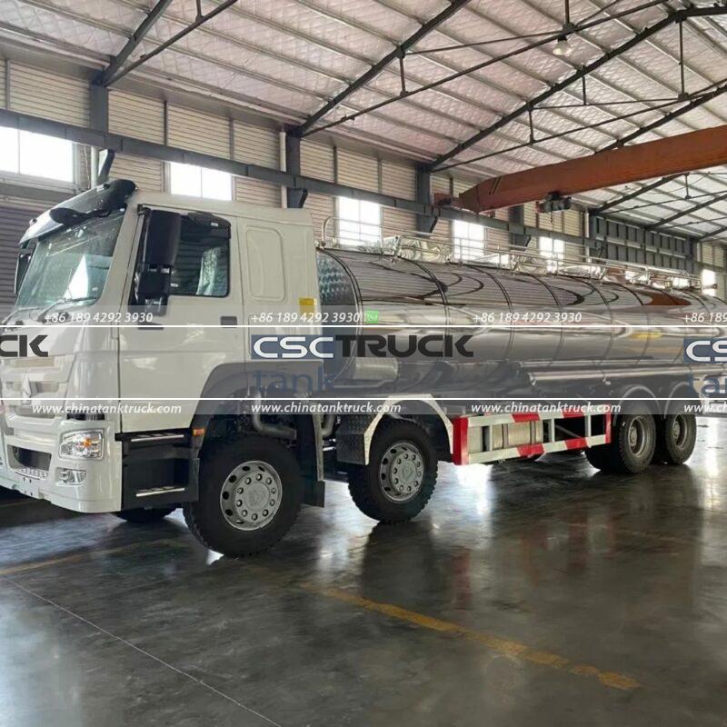 12 Wheelers 30 CBM Milk Tank Truck (2)