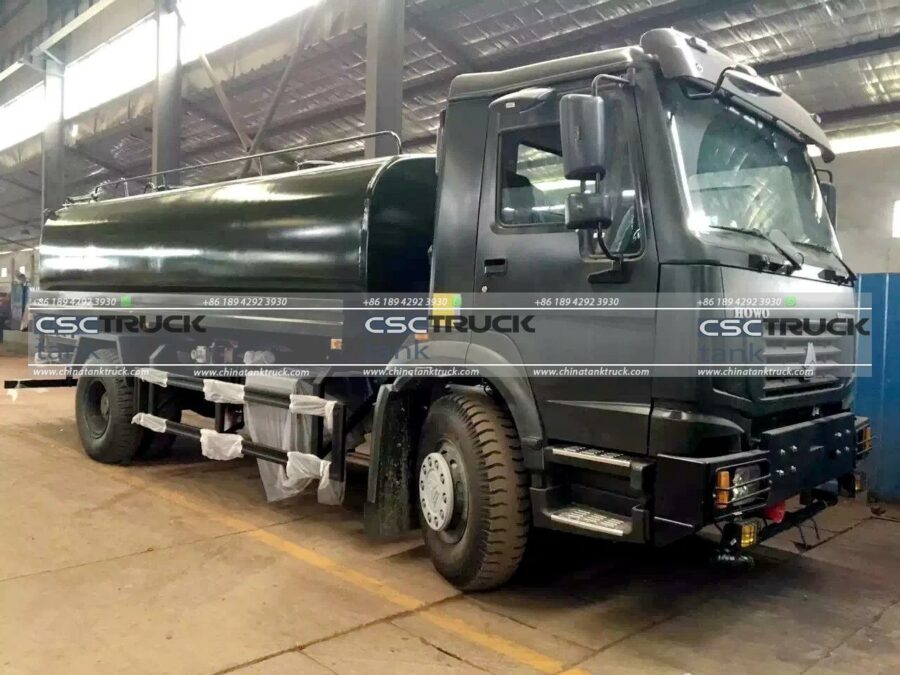 15 CBM Carbon Steel Fuel Tank Truck (3)