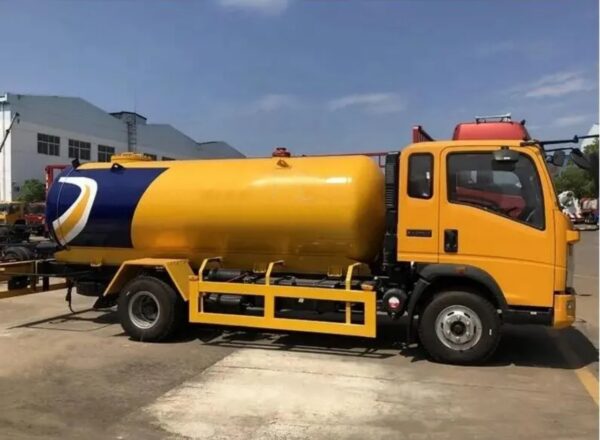 15 CBM LPG Bobtail Tank Truck (4)