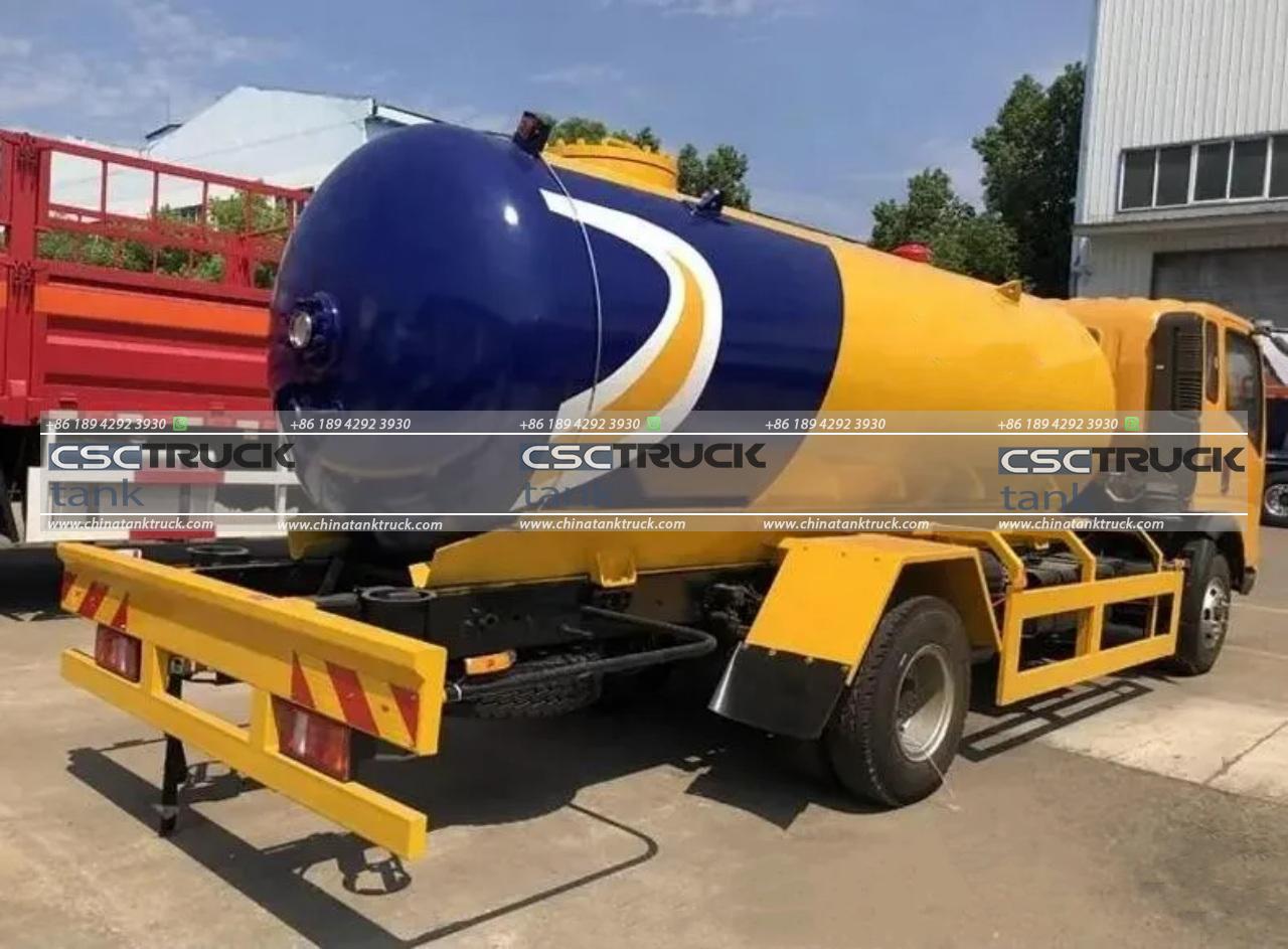 15 CBM LPG Bobtail Tank Truck (5)