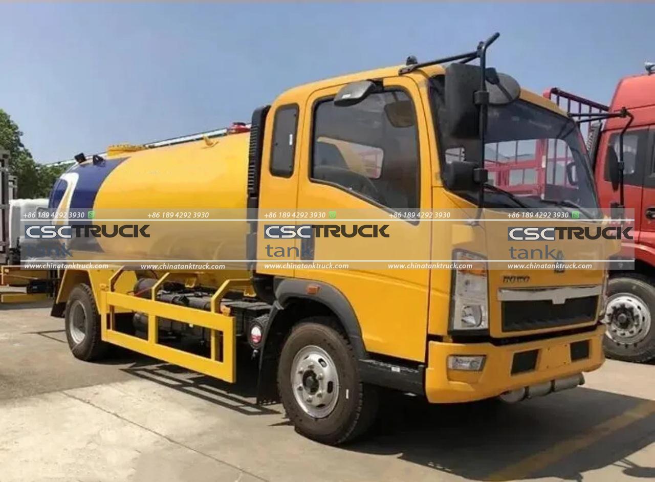 15 CBM LPG Bobtail Tank Truck