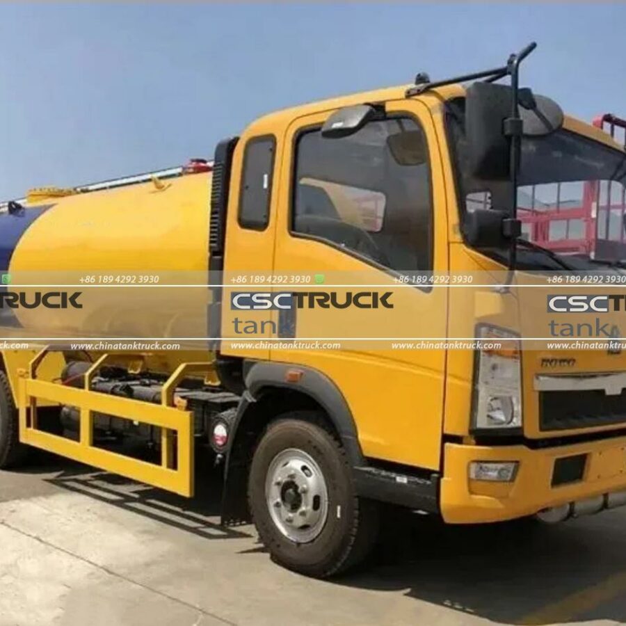 15 CBM LPG Bobtail Tank Truck