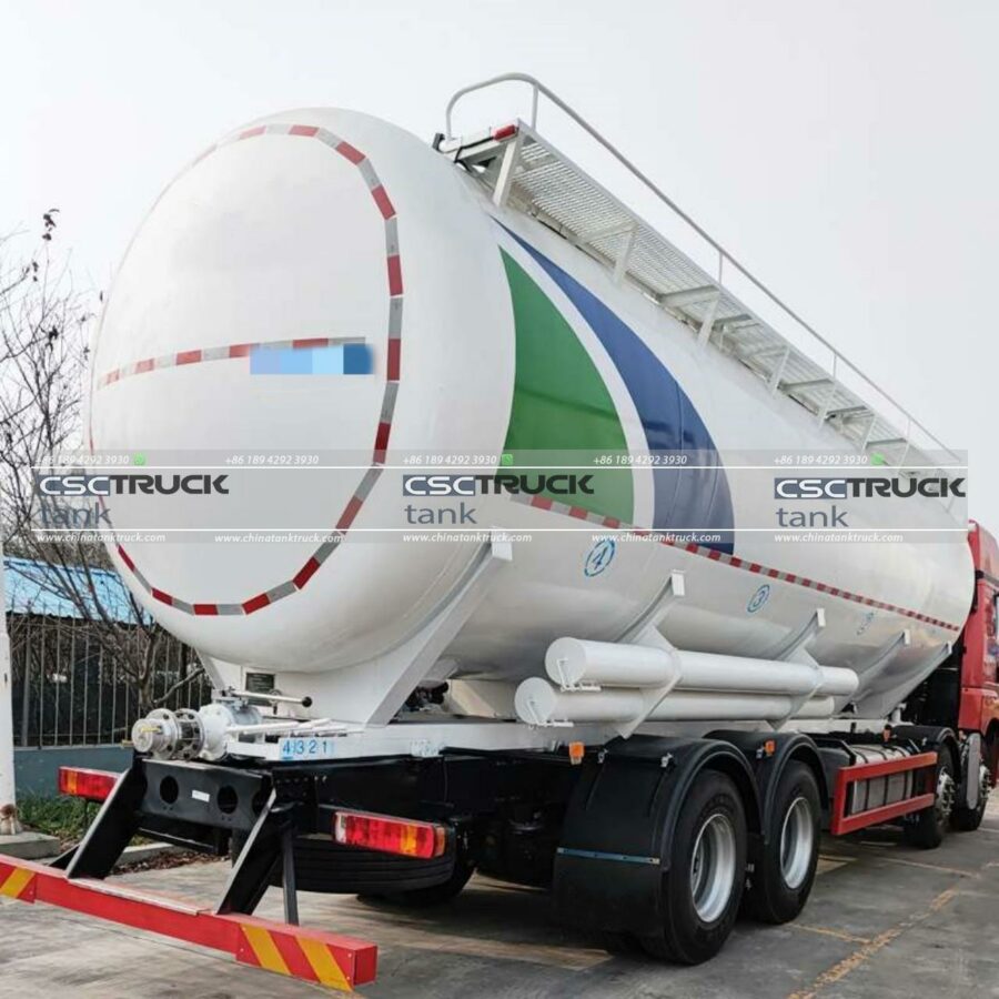 15 Ton 32CBM Pneumatic Tank Truck (4)