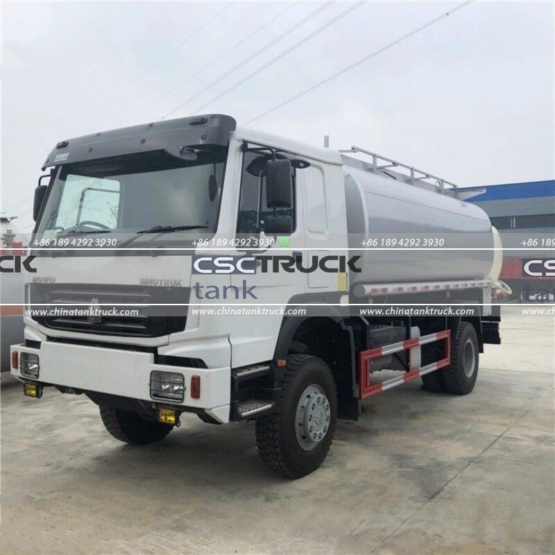 15000 Liters Crude Oil Tank Truck