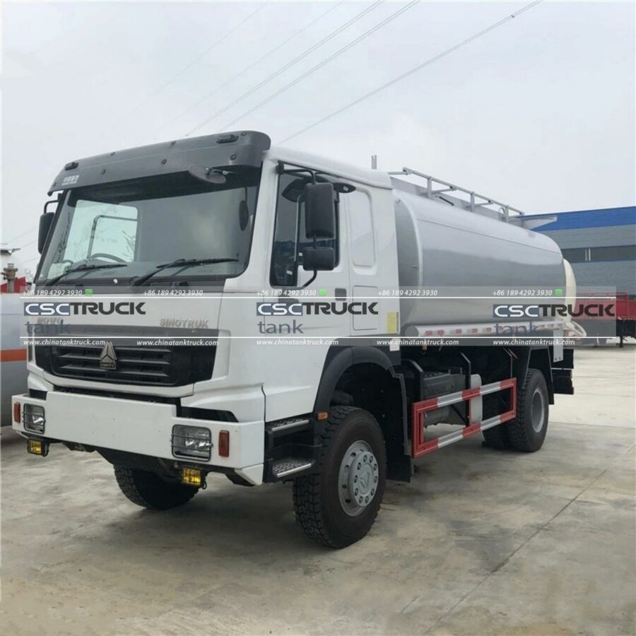 15000 Liters Crude Oil Tank Truck