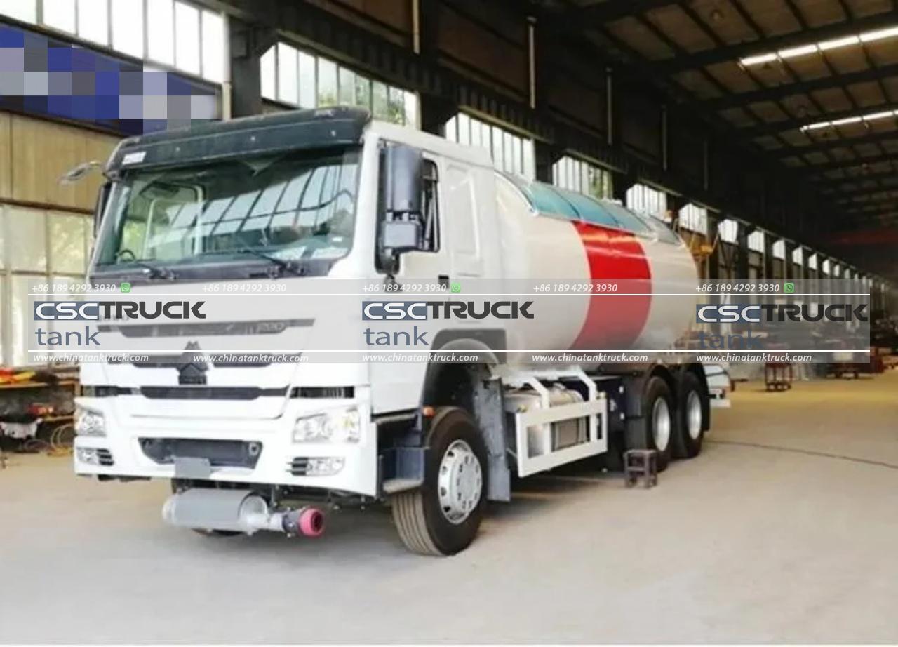 20 CBM LPG Tank Filling Truck (2)