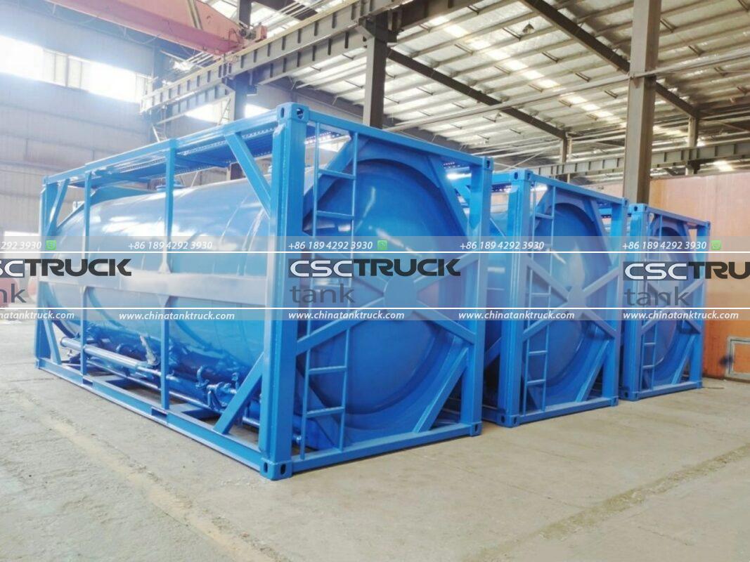 20FT 23 CBM Bulk Cement ISO Tank Container (2)