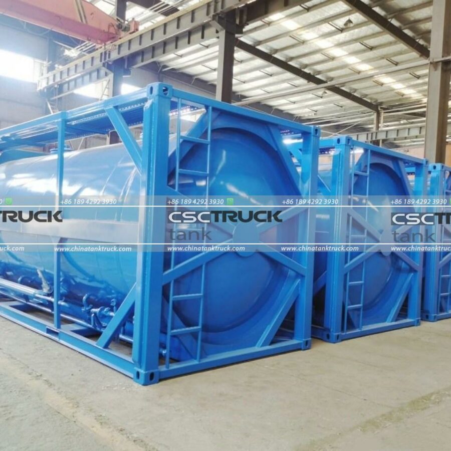 20FT 23 CBM Bulk Cement ISO Tank Container (2)