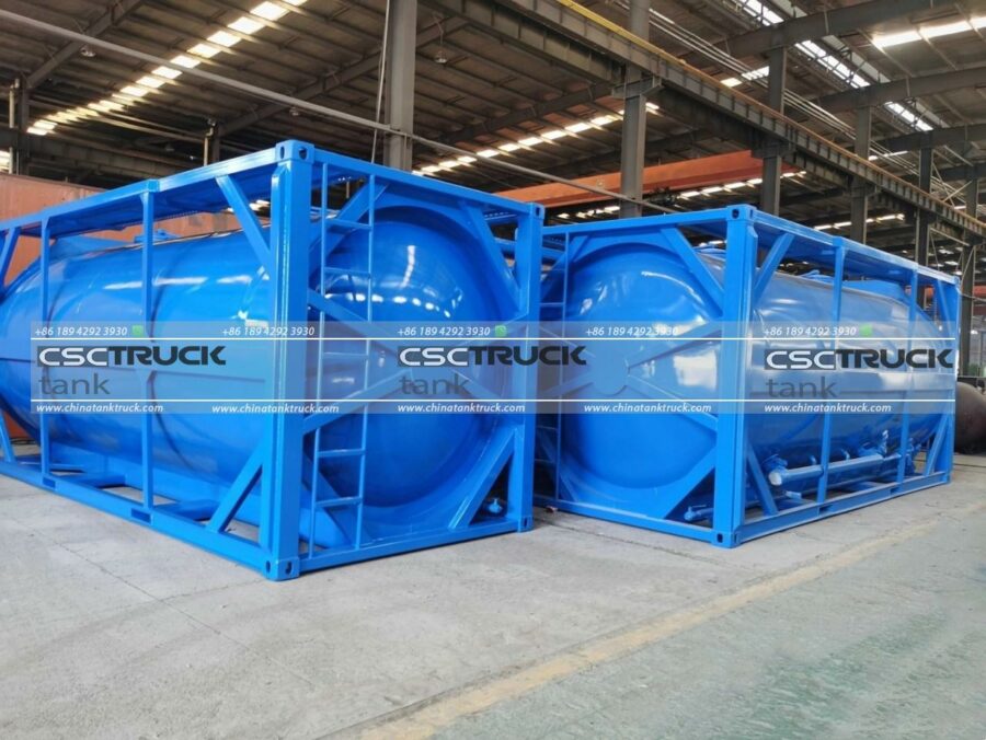 20FT 23 CBM Bulk Cement ISO Tank Container