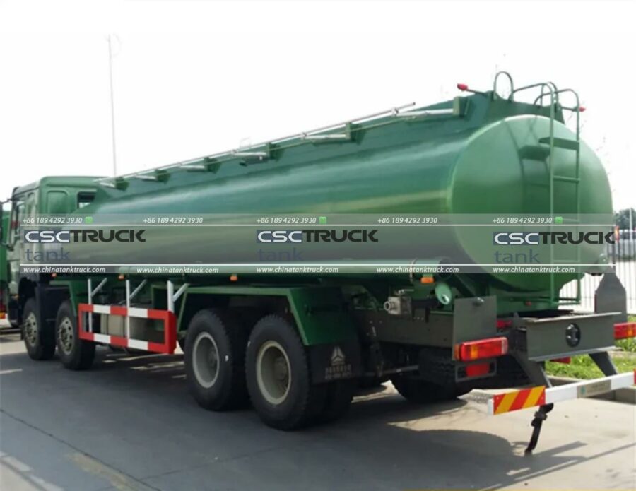 24 CBM Mobile Fuel Tank Truck (2)