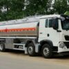 25000 Liters Oil Tanker Transport Truck