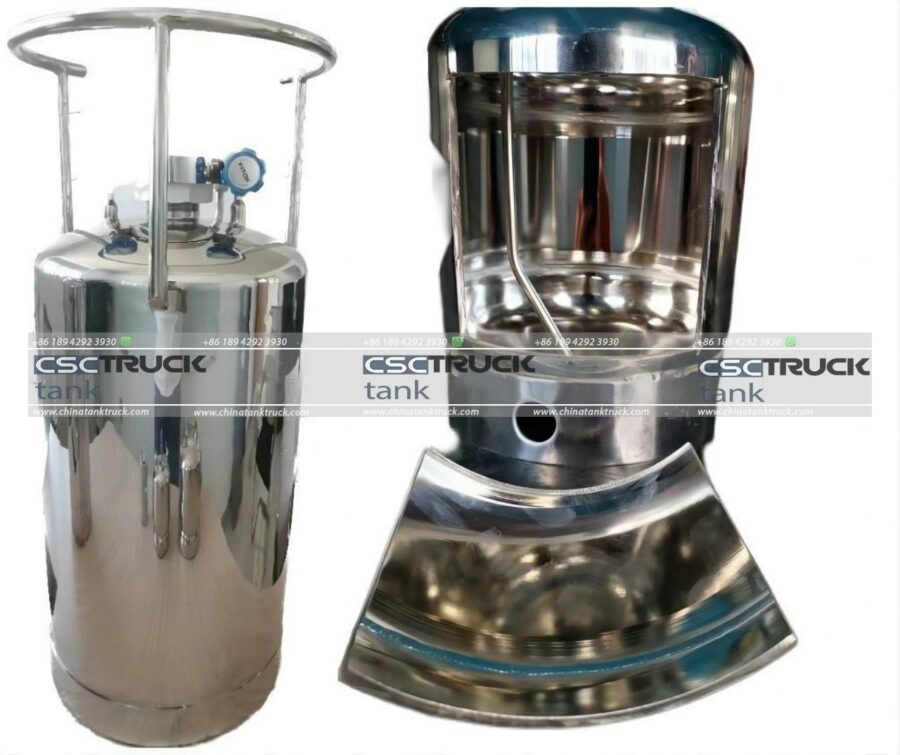 3000 Liters Stainless Steel Industrial Gas Cylinder (2)