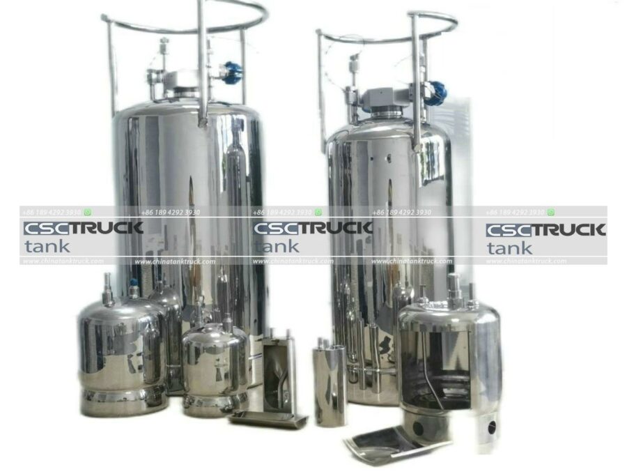 3000 Liters Stainless Steel Industrial Gas Cylinder